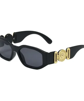 ALI EXPRESS - Lunettes de soleil rétro carrées – Monture irrégulière unisexe
