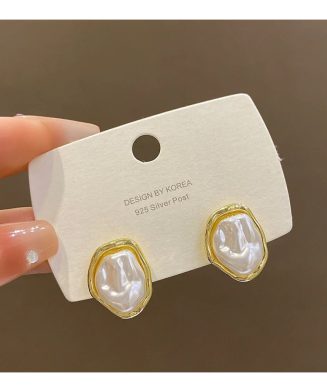 ALI EXPRESS - Boucles d’Oreilles Baroques Irrégulières
