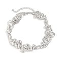 ALI EXPRESS – Collier ras-du-cou en métal liquide irrégulier 11