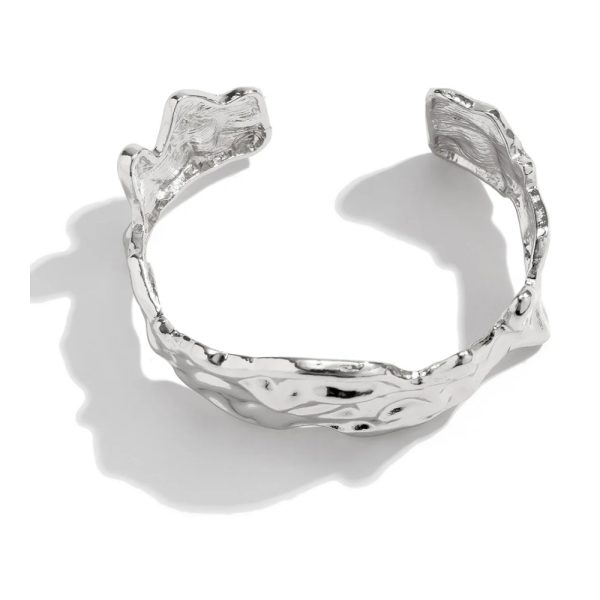 ALI EXPRESS – Collier ras-du-cou en métal liquide irrégulier 9