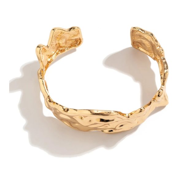 ALI EXPRESS – Collier ras-du-cou en métal liquide irrégulier 10