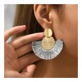 ALI EXPRESS – Boucles d’Oreilles Bohèmes à Pompons 11