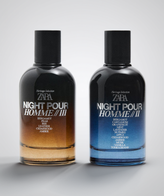 ZARA - Night Pour Homme II + III – Coffret Eau de Parfum Homme 2 x 100 ml