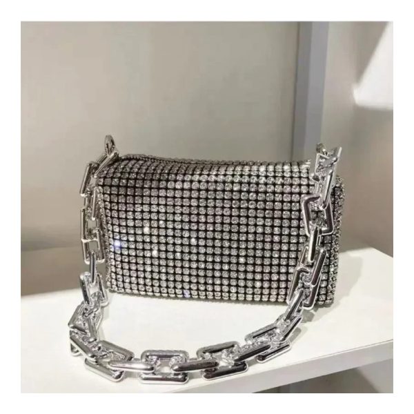 ALI EXPRESS – Mini sac seau à strass