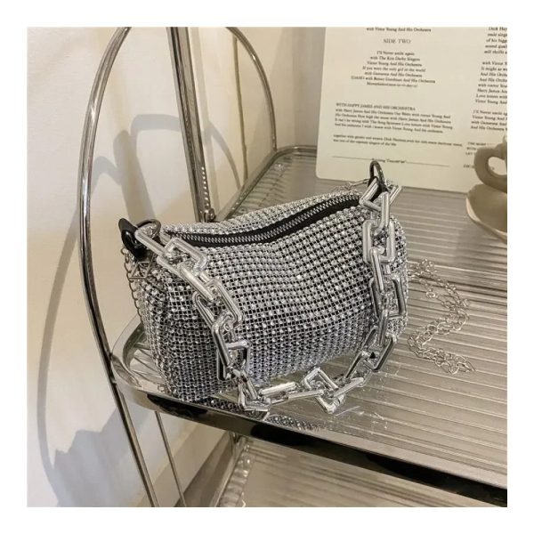 ALI EXPRESS – Mini sac seau à strass 2