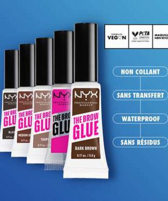 NYX - Gel à sourcils fixateur the brow glue