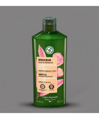 YVES ROCHER - Shampooing Nourrissant Douceur Sans Sulfate, nourris durant 24h.  300 ml