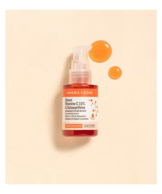 AROMA-ZONE - Sérum concentré Vitamine C 10% & Astaxanthine - 30 ml