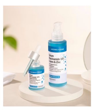 AROMA-ZONE - Sérum concentré Niacinamide 10%, Cuivre & Zinc