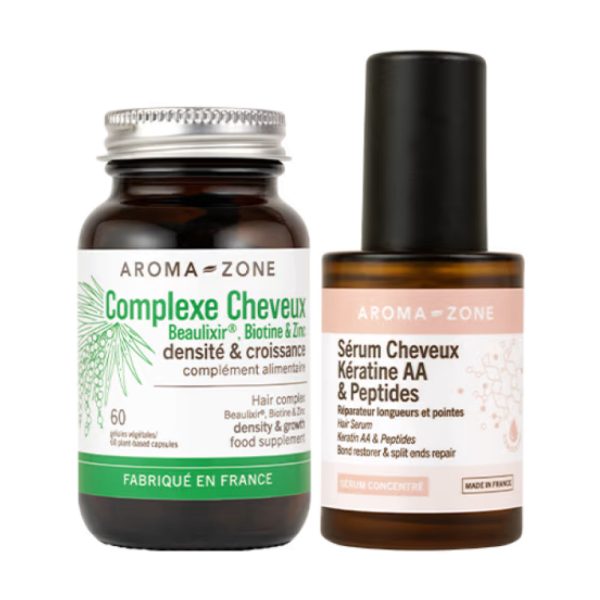 AROMA-ZONE – Duo Cheveux Anti-Chute & Réparateur 2 AROMA-ZONE – Duo Cheveux Anti-Chute & Réparateur 2
