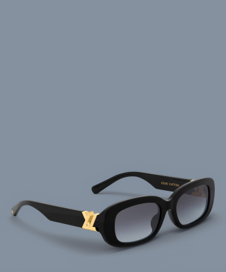 LOUIS VUITTON - Lunettes de soleil ovales LV-GO 14