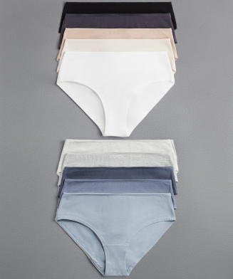 H&M - Lot de 10 culottes Hipster en coton