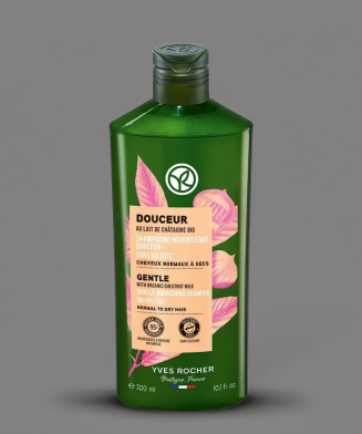 YVES ROCHER - Shampooing Nourrissant Douceur Sans Sulfate, nourris durant 24h. 300 ml