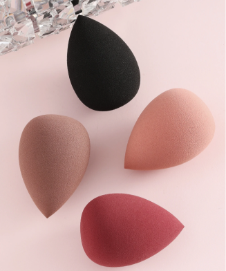 SHEIN - Lot de 4 éponges à maquillage – Application fluide & uniforme