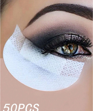 SHEIN - 50 patchs jetables isolation yeux – maquillage & extensions