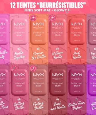 NYX - Buttermelt Blush poudre