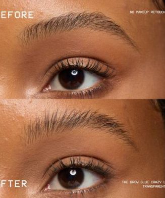 NYX-Professional-Makeup-THE-BROW-GLUE-CRAZY-LIFT-01-TRANSPARENT-0800897271541-BeforeAfter-Amaryah