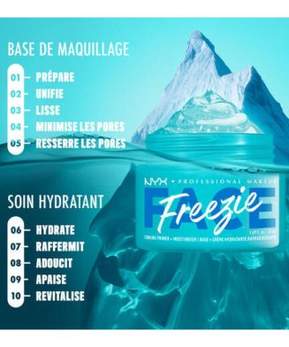 NYX – Face Freezie – Primer & Soin Hydratant 2-en-1 2