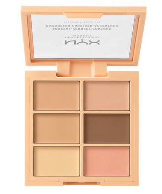 NYX - Palette correctrice, anticernes et contour