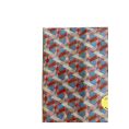 Filafil Switzerland – Tissu de Luxe Motif géométrique bleu & rouge 2