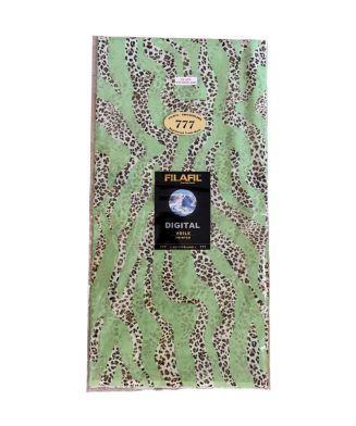 Filafil Switzerland – Tissu de Luxe Motif animal vert & beige
