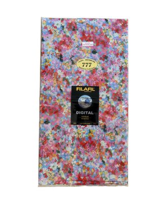 Filafil Switzerland - Tissu de Luxe floral multicolore