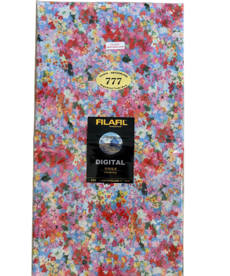 Filafil Switzerland - Tissu de Luxe floral multicolore