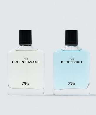 ZARA - Green Savage + Blue Spirit – Coffret Eau de Toilette Homme - 2 x 100 ml