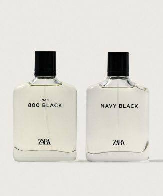 ZARA - Navy Black + Man 800 Black – Coffret Eau de Toilette Homme - 2 x 100 ml