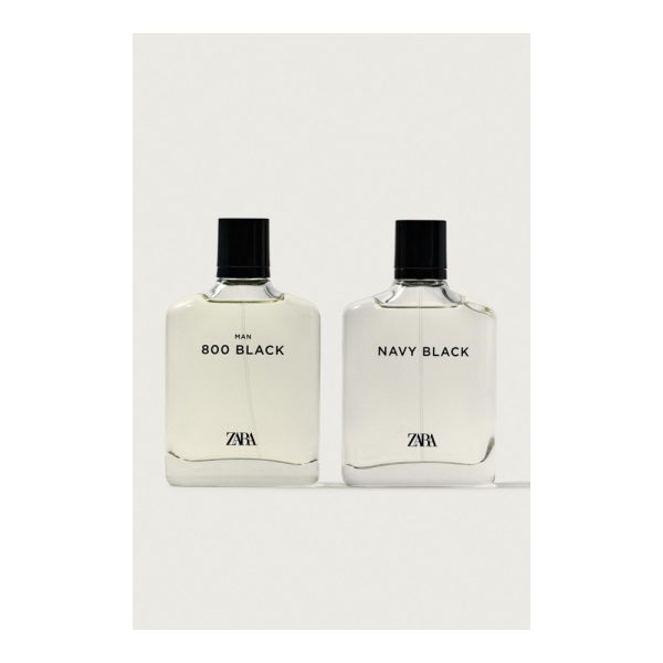 ZARA – Navy Black + Man 800 Black – Coffret Eau de Toilette Homme – 2 x 100 ml ZARA – Navy Black + Man 800 Black – Coffret Eau de Toilette Homme – 2 x 100 ml