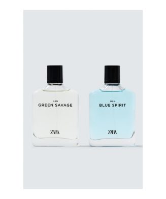 ZARA - Green Savage + Blue Spirit – Coffret Eau de Toilette Homme - 2 x 100 ml