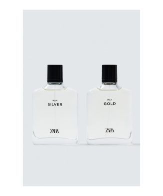 ZARA - Silver + Gold – Coffret Eau de Toilette Homme - 2 x 100 ml