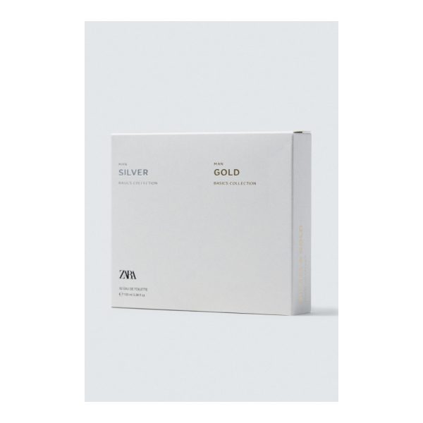 ZARA – Silver + Gold – Coffret Eau de Toilette Homme – 2 x 100 ml 2 ZARA – Silver + Gold – Coffret Eau de Toilette Homme – 2 x 100 ml 2