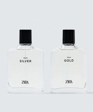 ZARA - Silver + Gold – Coffret Eau de Toilette Homme - 2 x 100 ml