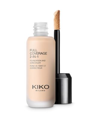 KIKO Milano – Full Coverage 2-in-1 Foundation & Concealer – 25 ml