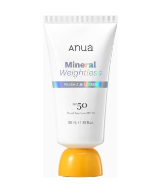 Anua – Mineral Weightless Finish Sunscreen SPF 50