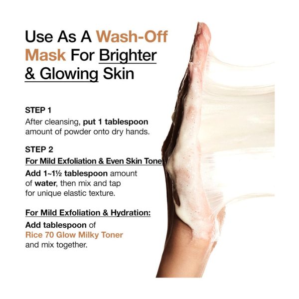 Anua – Rice Enzyme Brightening Cleansing Powder 3