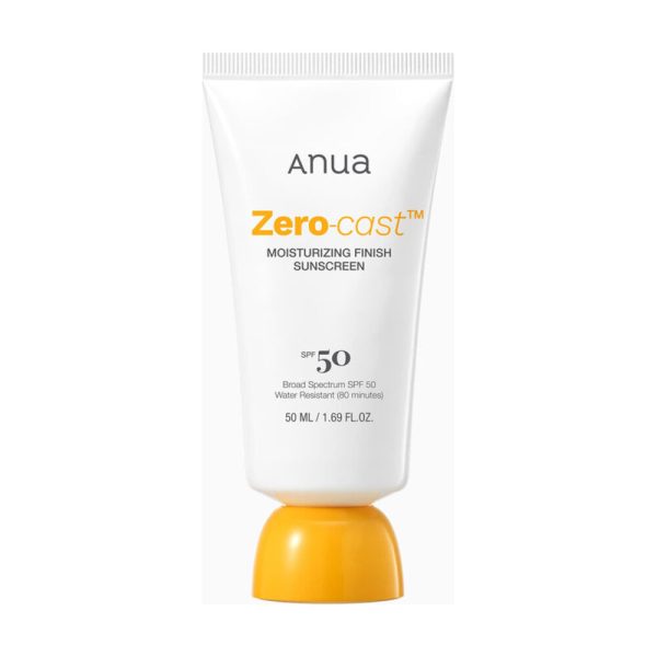 Anua – Zero-cast Moisturizing Finish Sunscreen SPF 50 1