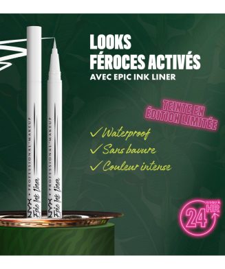 NYX - Epic Ink Liner Party Animals – Eyeliner liquide édition limitée