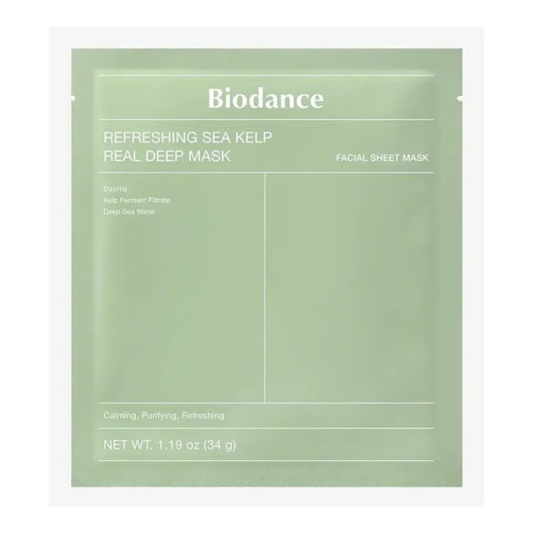 BIODANCE – Refreshing Sea Kelp Real Deep Mask – 1 masque