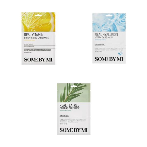 Some By Mi – Pack 3 masques tissu (Vitamin Brightening + Hyaluron Hydra + Tea Tree) Some By Mi – Pack 3 masques tissu (Vitamin Brightening + Hyaluron Hydra + Tea Tree)