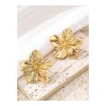 SHEIN – Boucles d’oreilles vintage à fleur – style français 2