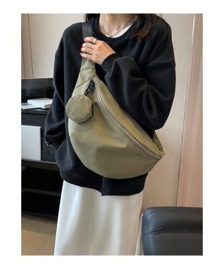 SHEIN - Sac poitrine minimaliste grande capacité avec petite bandoulière