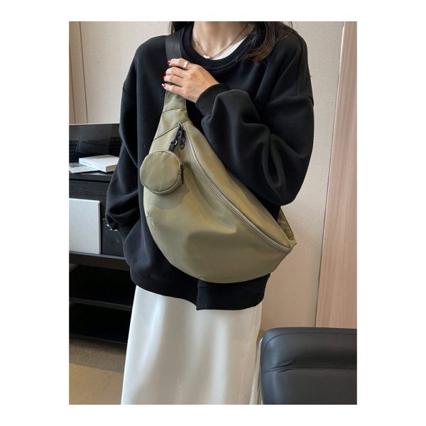 SHEIN – Sac poitrine minimaliste grande capacité avec petite bandoulière