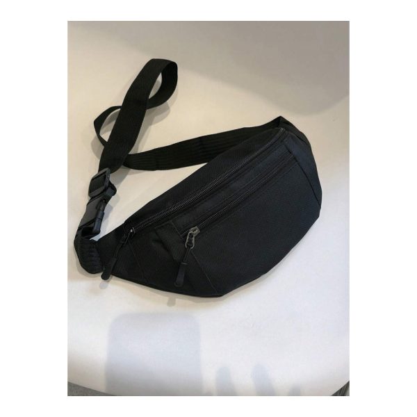 SHEIN – Sac banane moyen avec fermeture éclair avant