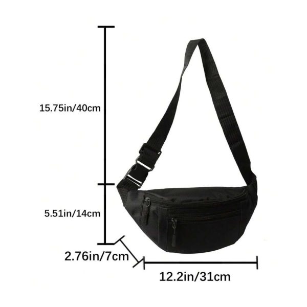SHEIN – Sac banane moyen avec fermeture éclair avant 3