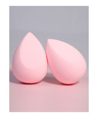 SHEIN - Éponges de maquillage visage élastiques et douces – 2 pièces