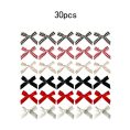 SHEIN – Lot de 30 pinces à cheveux avec nœud en ruban 3