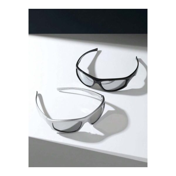 SHEIN – Set de 2 paires de lunettes enveloppantes Y2K grunge 2