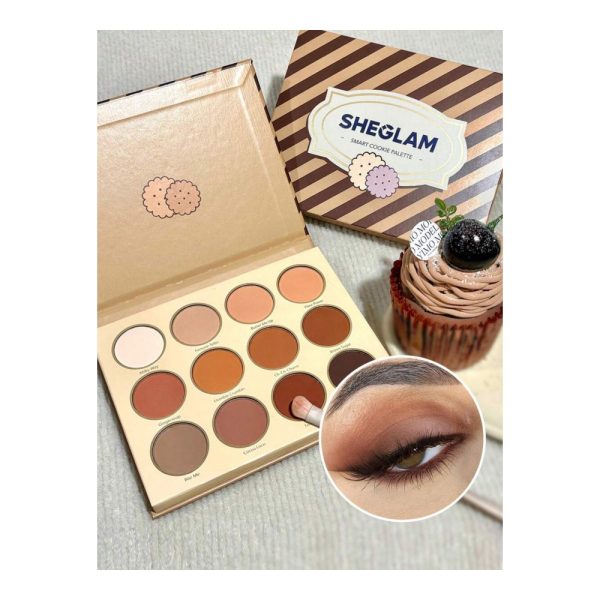 SHEGLAM – Palette de fards à paupières Smart Cookie – 9 teintes